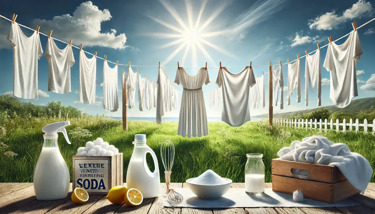 Husmorstips för vit tvätt – Få dina kläder kritvita!